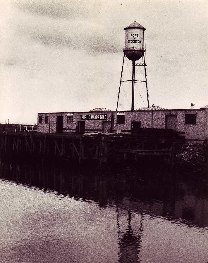 Port of Stockton Wharf and Water Tower