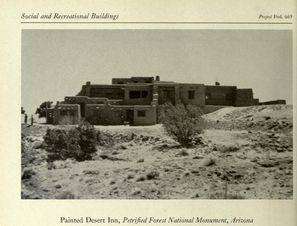 Painted Desert Inn, 1939 - Petrified Forest National Monument A